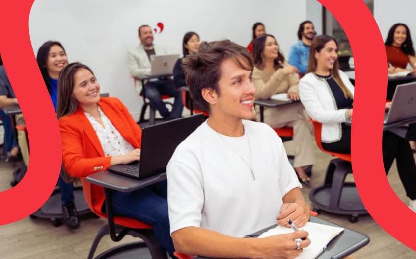 group of students inside a classroom
