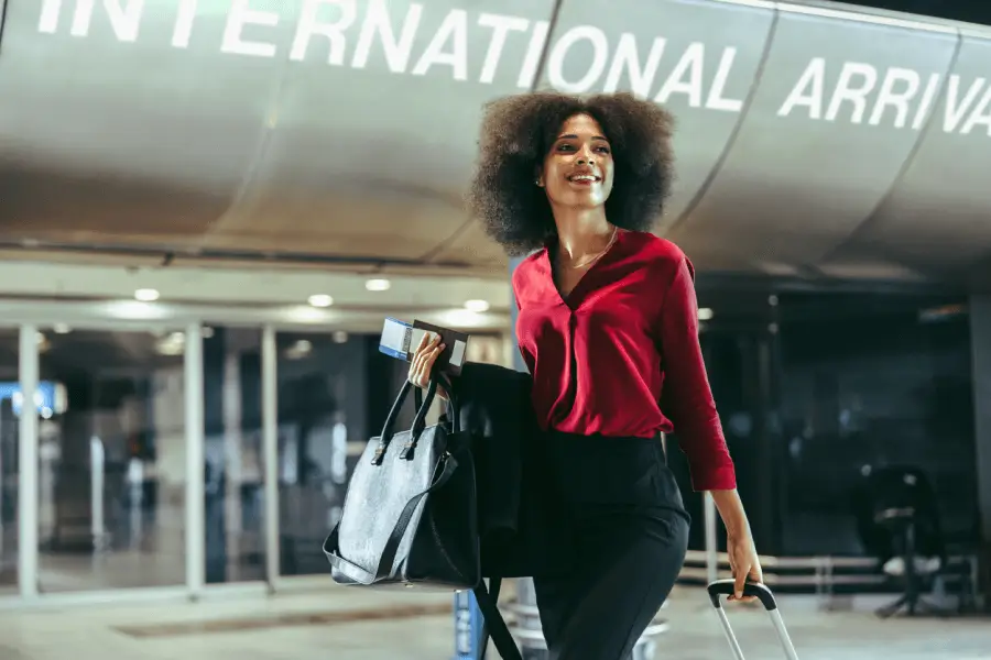 Women in airport