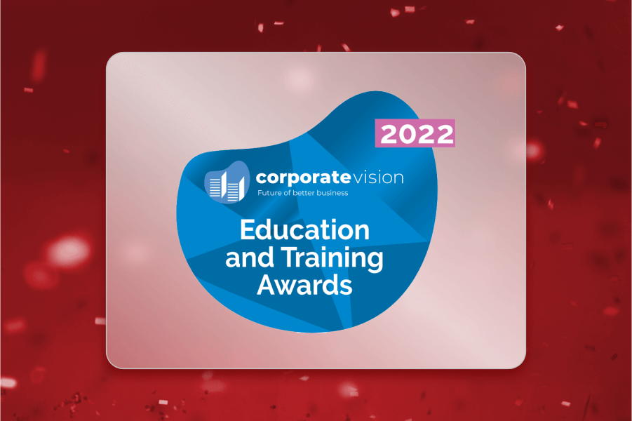 Image of corporate vision award 2022 logo