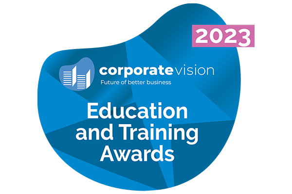 Corporate Vision - Education and Training Awards 2023 Logo